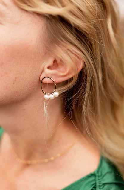 Boucles d'oreilles pierres fines - Dali