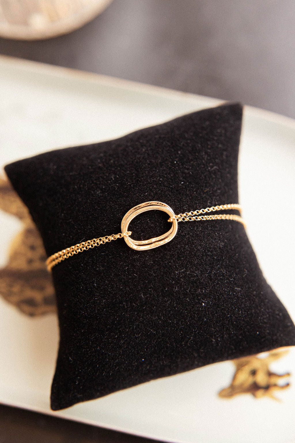 Bracelet plaqué or - Dali