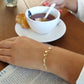 Bracelet plaqué or - Thea