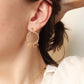 Boucles d'oreille perles plaqué or - Acidulé